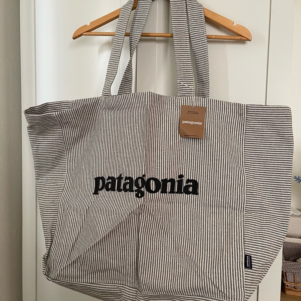 Patagonia Striped Tote Bag